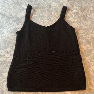 Old Navy Black Knit Camisole Top